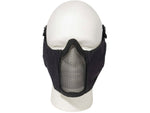 Rothco Steel Half Face Mask w/ Ear Guard Black 10857