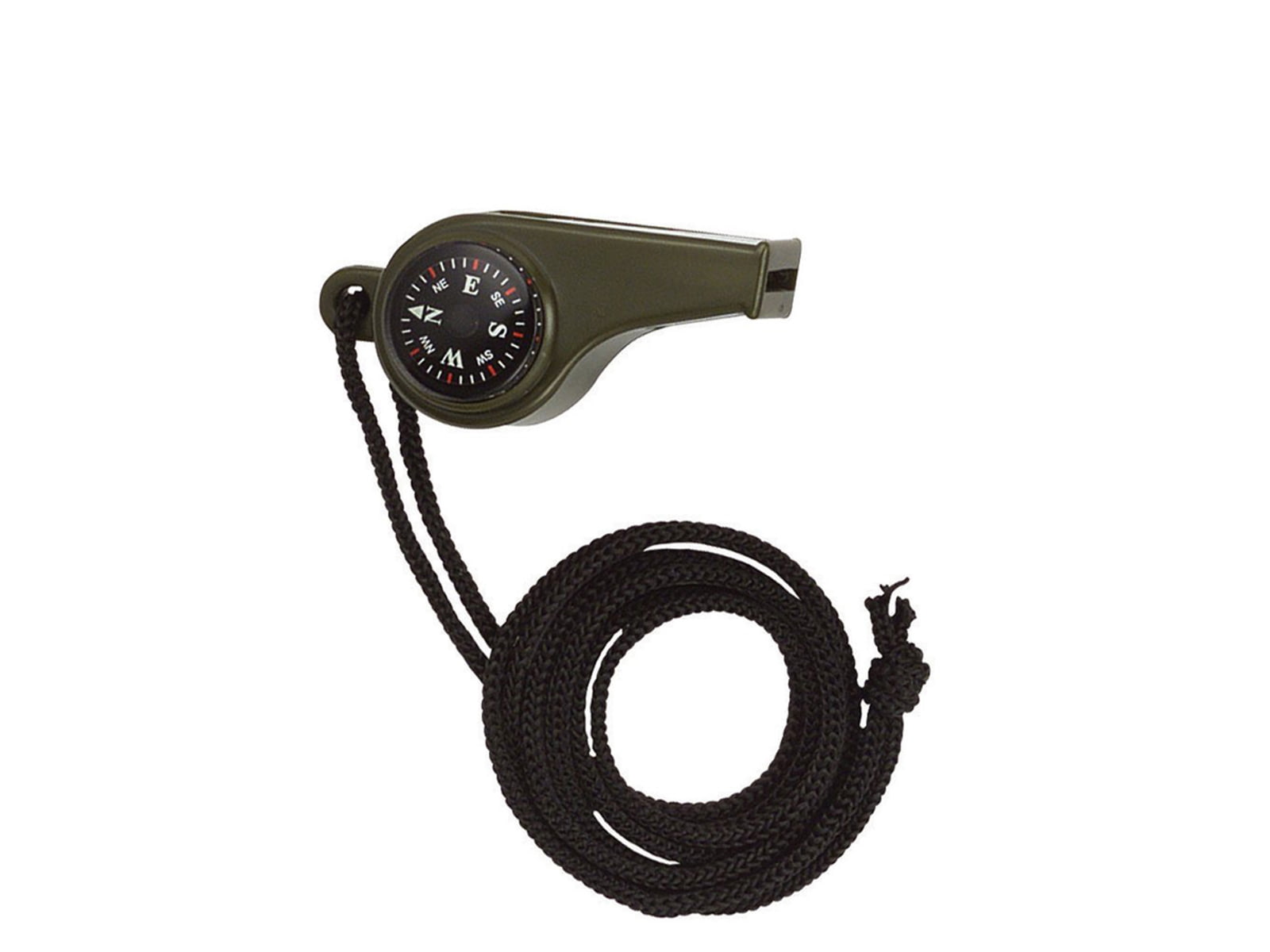 Rothco Super Whistle with Compass & Thermometer Olive Drab 9401-OliveDrab