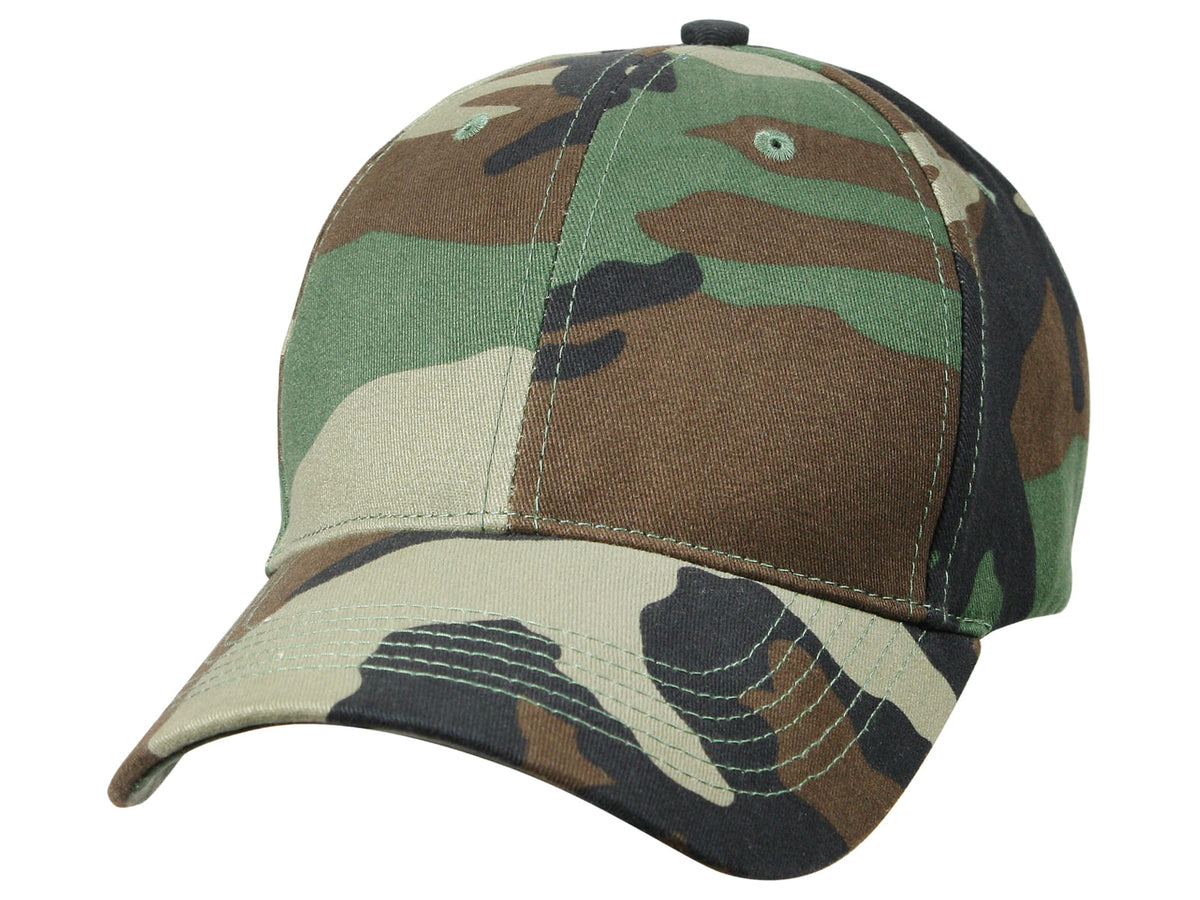 Rothco Supreme Camo Low Profile Cap - Men's Tiger Stripe Camo One Size 34590