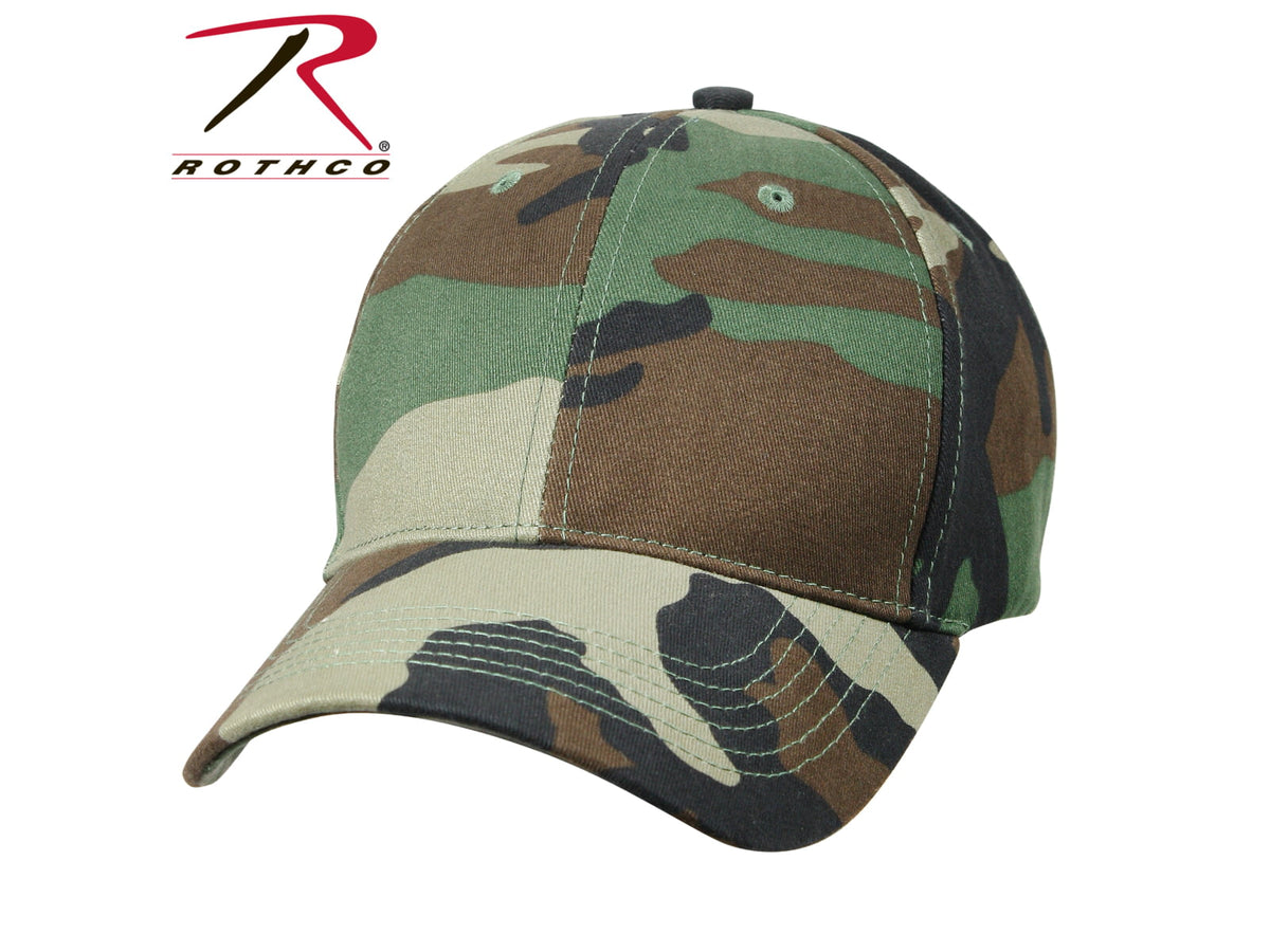 Rothco Supreme Camo Low Profile Cap - Men's Tiger Stripe Camo One Size 34590