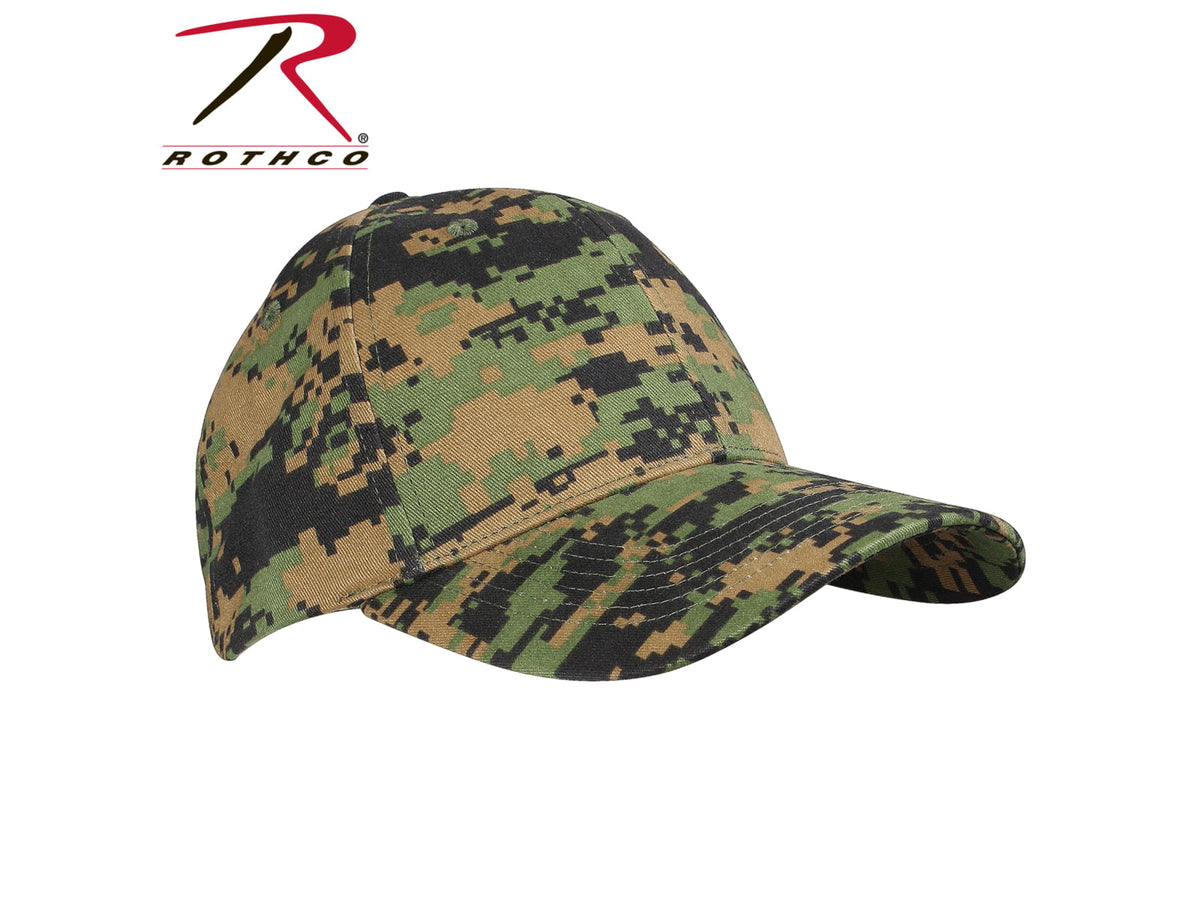 Rothco Supreme Camo Low Profile Cap - Men's Tiger Stripe Camo One Size 34590