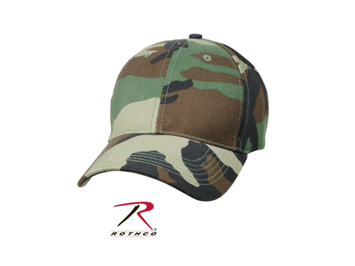 Rothco Supreme Camo Low Profile Cap - Men's Tiger Stripe Camo One Size 34590