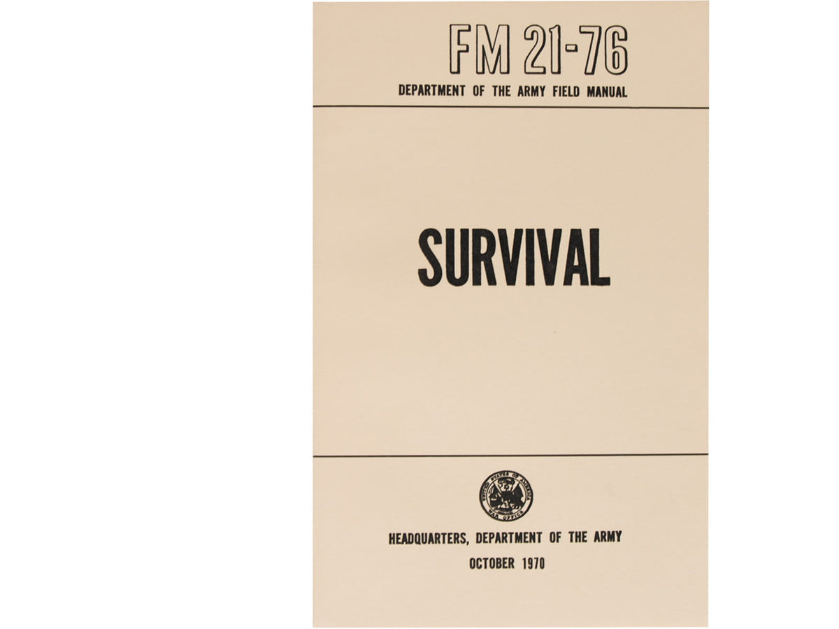 Rothco Survival Manual Tan 1402