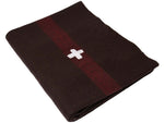 Rothco Swiss Army Wool Blanket w/ Cross 62 in x 80 in 10236