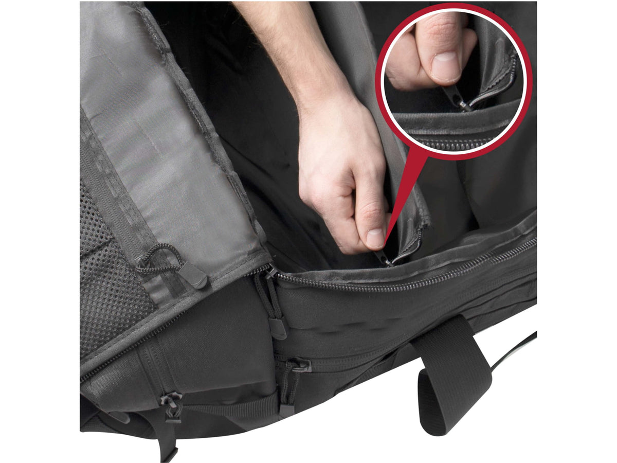 Rothco Tactical Defender Duffle Bag Black 23600