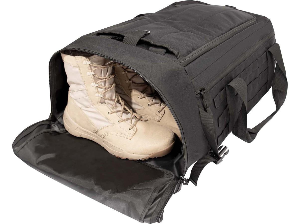 Rothco Tactical Defender Duffle Bag Black 23600
