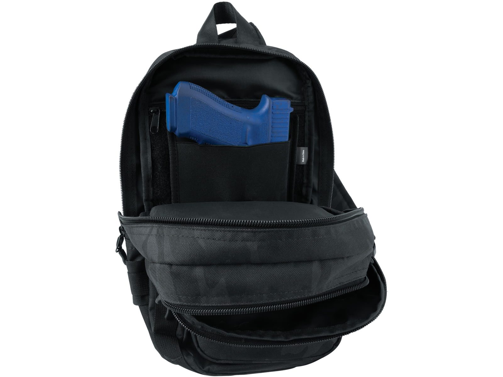 Rothco Tactical Traveler Sling Bag 10L Midnight Black 41114-MidnightBlackCamo