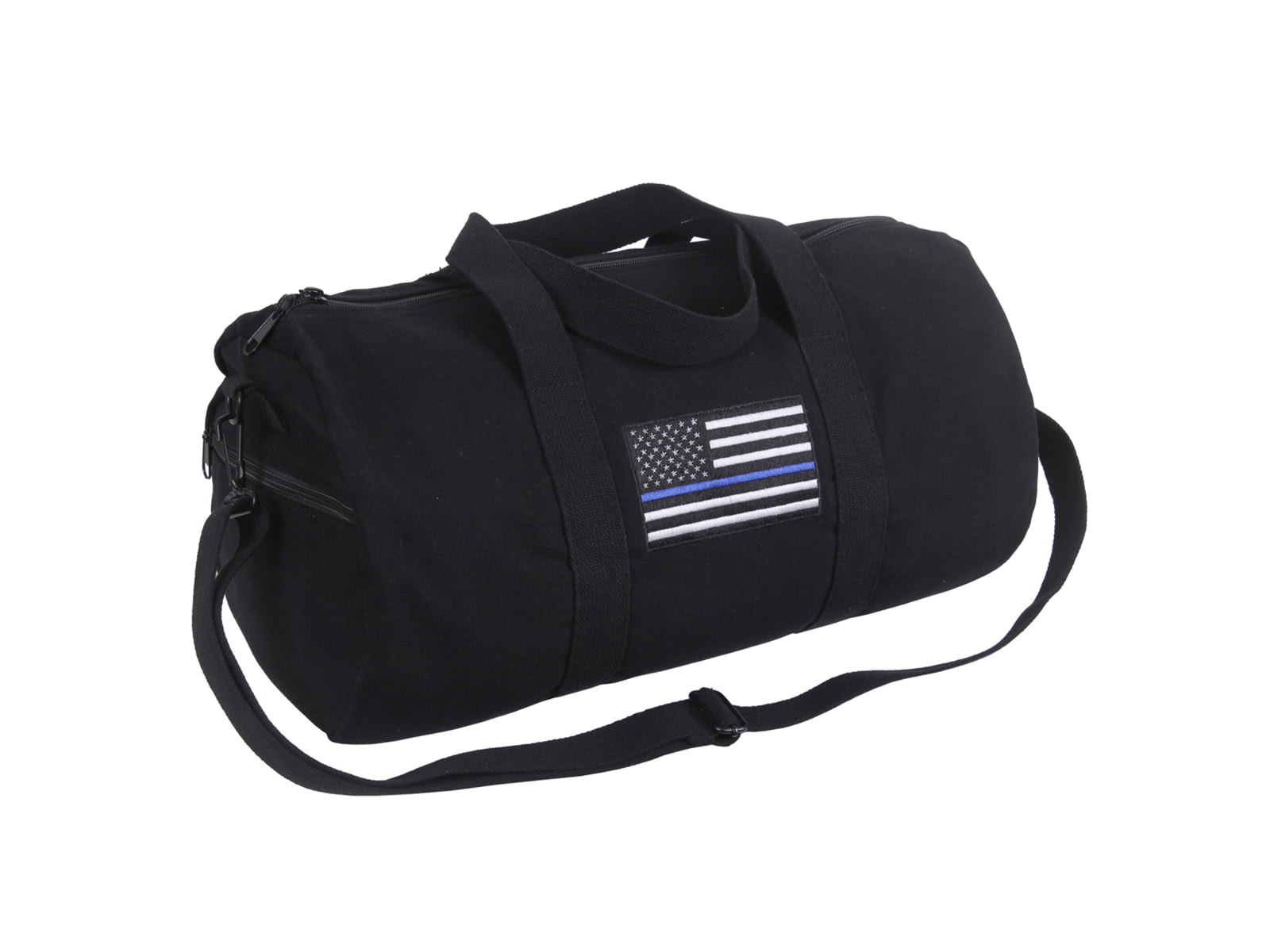 Rothco Thin Blue Line Canvas Shoulder Duffle Bag 2230