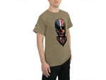 Rothco US Flag Bearded Skull T-Shirt - Mens