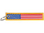 Rothco US Flag Patch Keychain 1 x 5in 1256