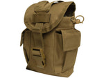 Rothco Utility Pouch w/ Survival Kit Essentials Coyote Brown 10189-CoyoteBrown