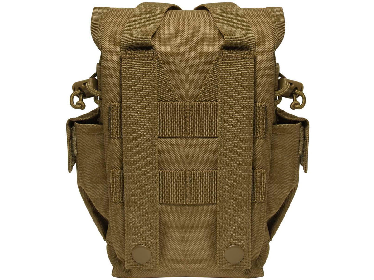 Rothco Utility Pouch w/ Survival Kit Essentials Coyote Brown 10189-CoyoteBrown
