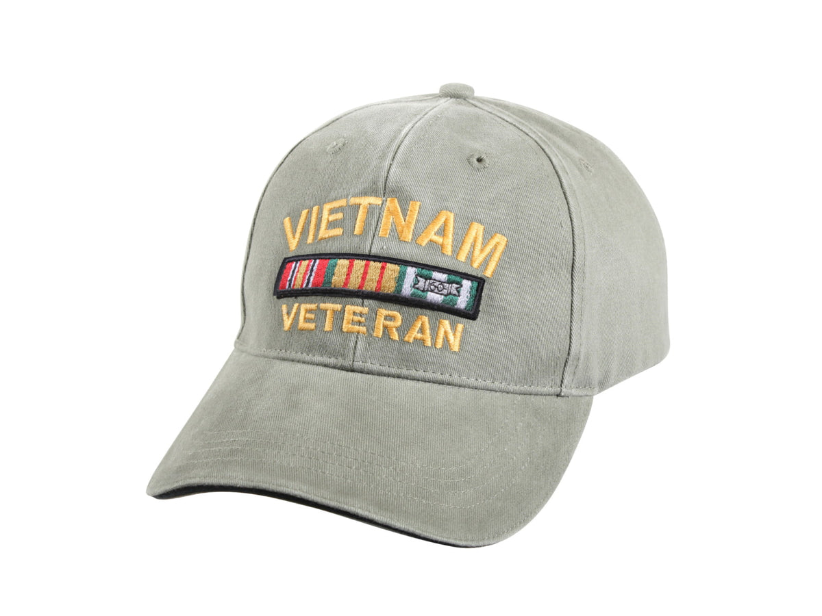 Rothco Vietnam Veteran Deluxe Vintage Low Profile Insignia Cap 9721