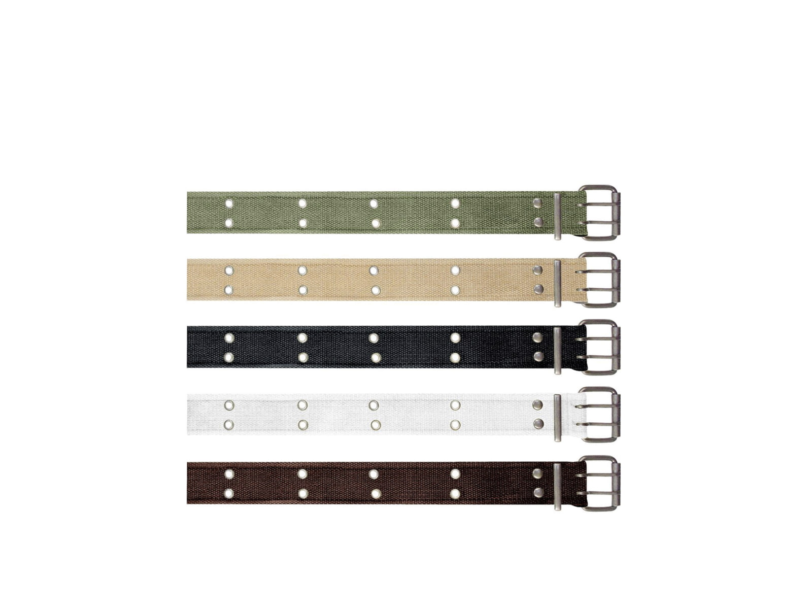 Rothco Vintage Double Prong Buckle Belt Olive Drab M 4171-OliveDrab-M