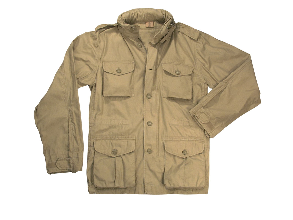Rothco Vintage Lightweight M-65 Field Jacket - Men's Sage Green 2XL 8732-SageGreen-2XL