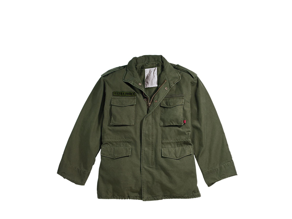 Rothco Vintage M-65 Field Jackets Olive Drab L 8603-OliveDrab-L