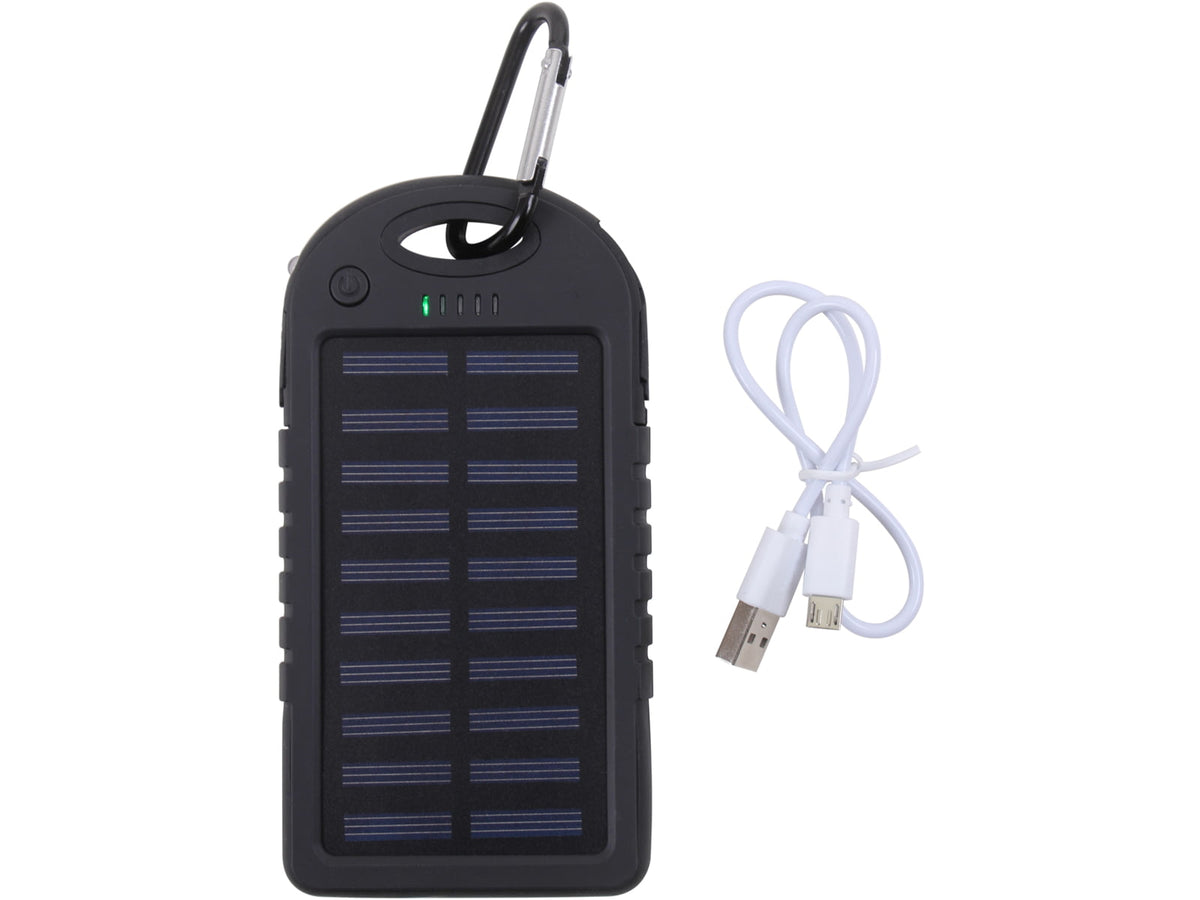 Rothco Waterproof Solar Power Bank Black 2111