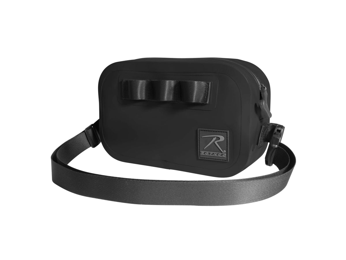 Rothco 2.2L Waveguard Waterproof Crossbody Bag Black 12440-Black