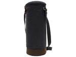 Rothco Waxed Canvas Wine Carrier Tote Bag Black 81460-Black