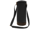 Rothco Waxed Canvas Wine Carrier Tote Bag Black 81460-Black