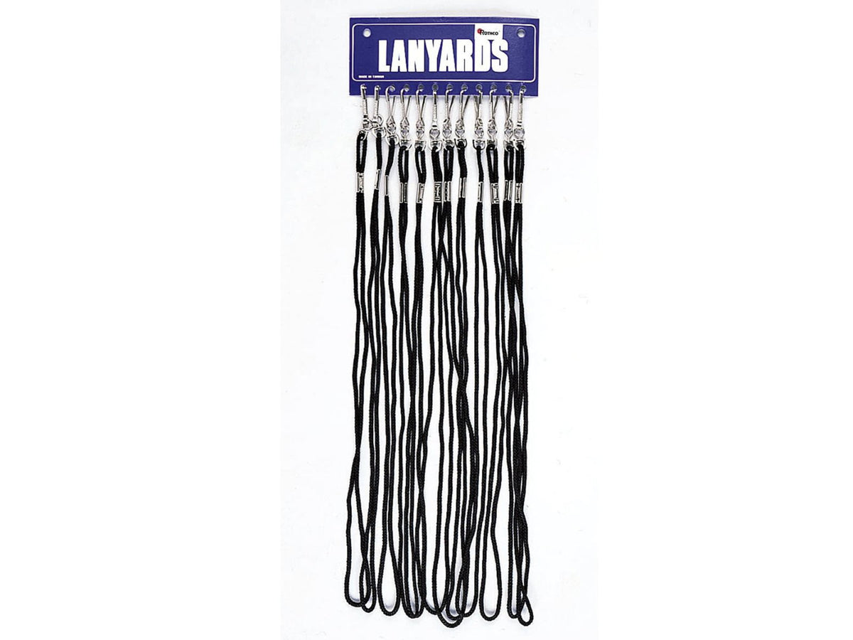 Rothco Whistle Lanyards Black 10399-Black