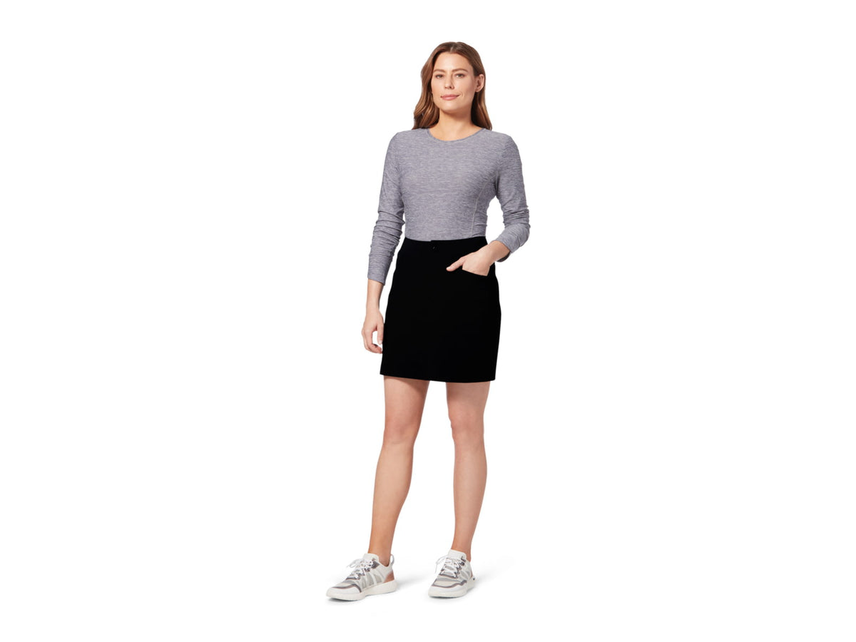 Royal Robbins Alpine Mtn Pro Skort - Womens Jet Black 4 Y325006-Jet Black-4