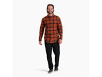Royal Robbins Lieback Organic Cotton Flannel Long Sleeve - Men's Baked Clay Timbercove Pld Medium