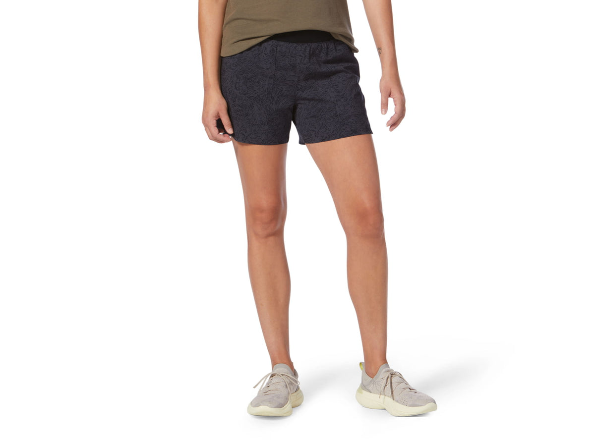 Royal Robbins Spotless Evolution Short - Women's Asphalt Elkhorn Pt Large Y324023-024-L