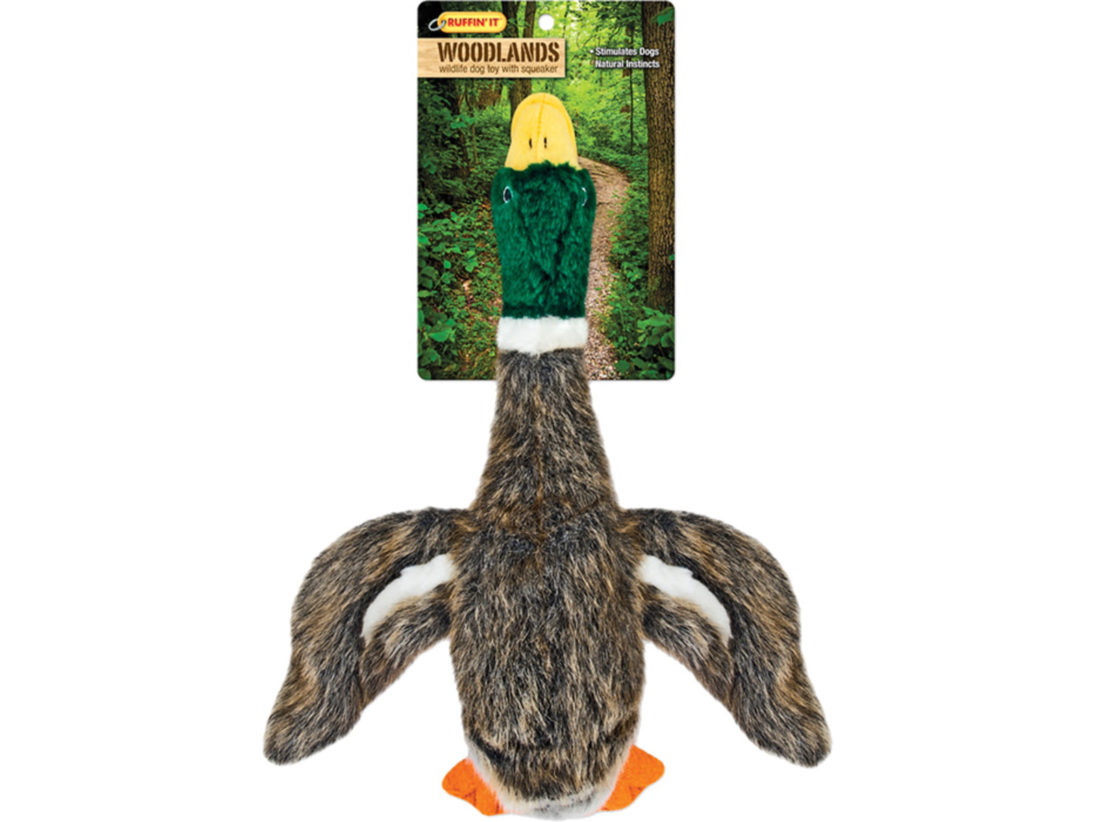 Ruffin' It Woodlands Plush Mallard Lg 16266