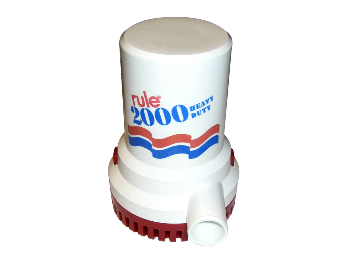 Rule 2000 G.P.H. Non-Automatic Bilge Pump - 24V 12