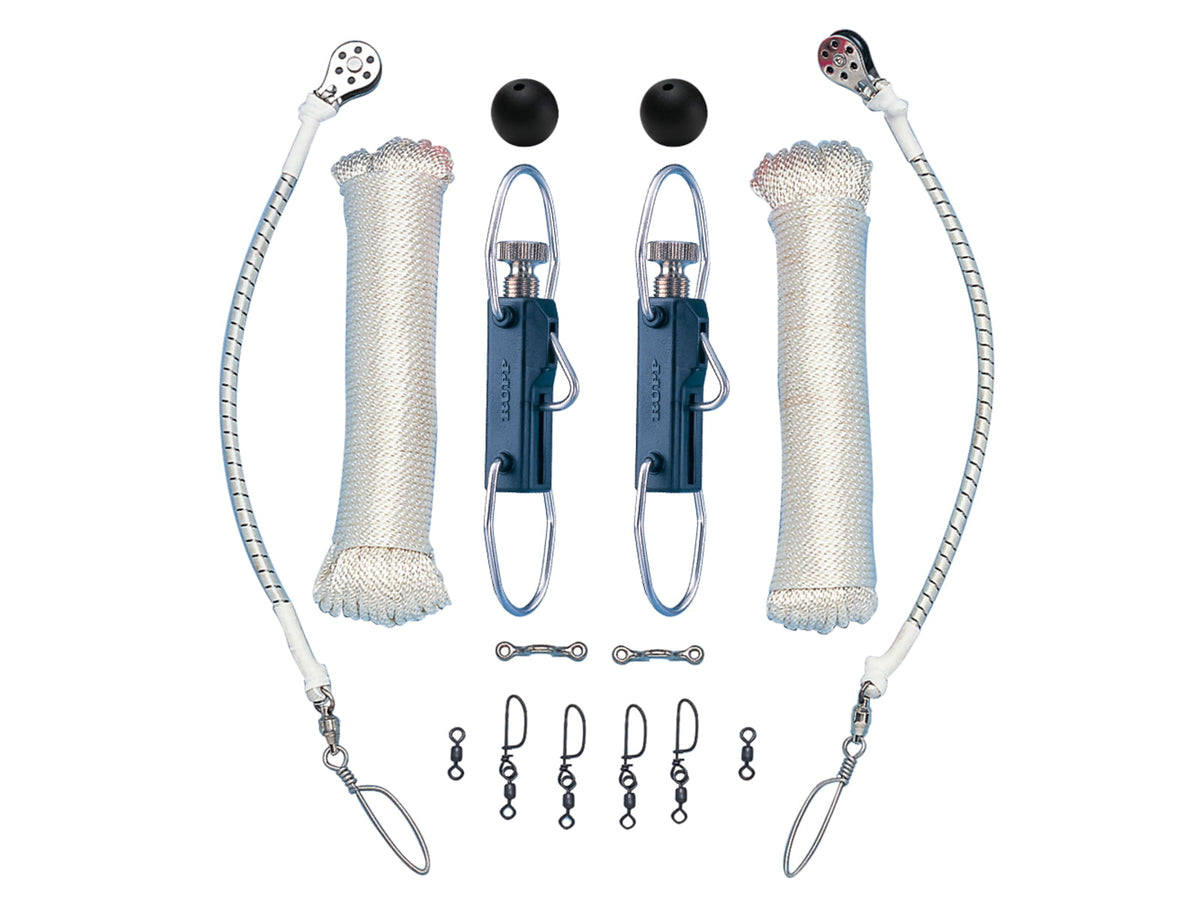 RUPP Marine Gun Rigging Kit w/Klickers f/Riggers Up To 20' Top CA-0110-TG