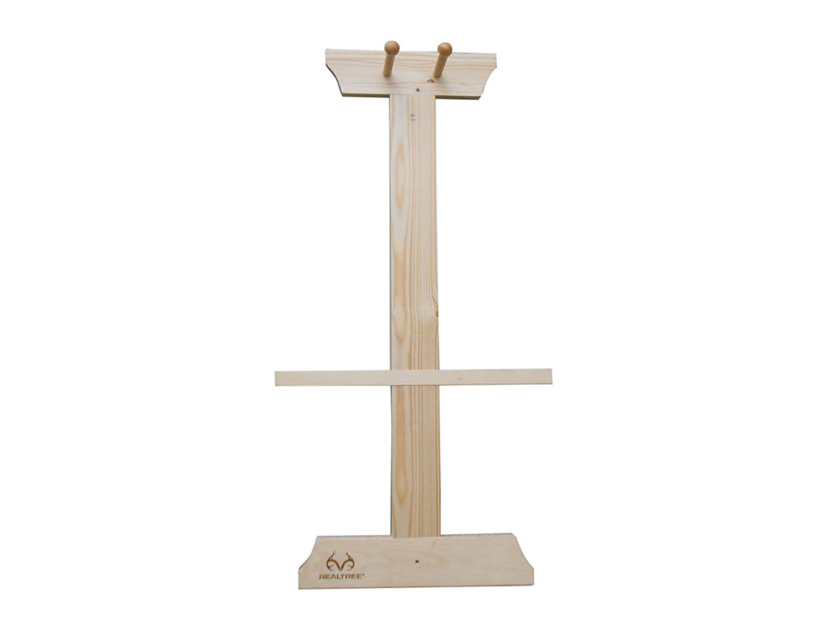 Rush Creek Creations 1-Crossbow 10 Arrow Wood Storage Rack Natural Pine Light 39-4002