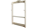 Rush Creek Creations 2-Compound Bow 12-Arrrow Wall Rack Natural Pine Light 39-4003