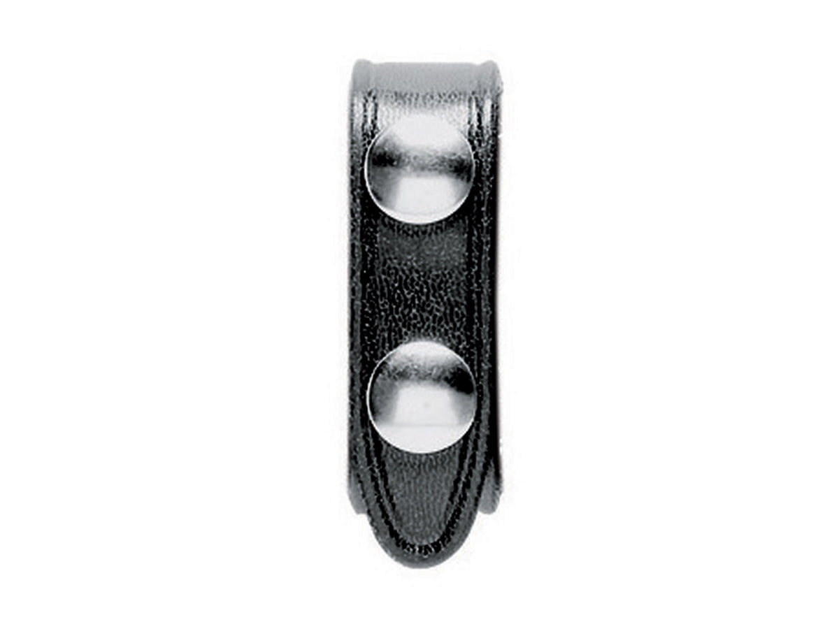Safariland 65 Belt Keeper 2 Snap 0.75in.W Pack Of 4 Nylon Look Black W/ Black Plastic Snap 2.0in. Belt
