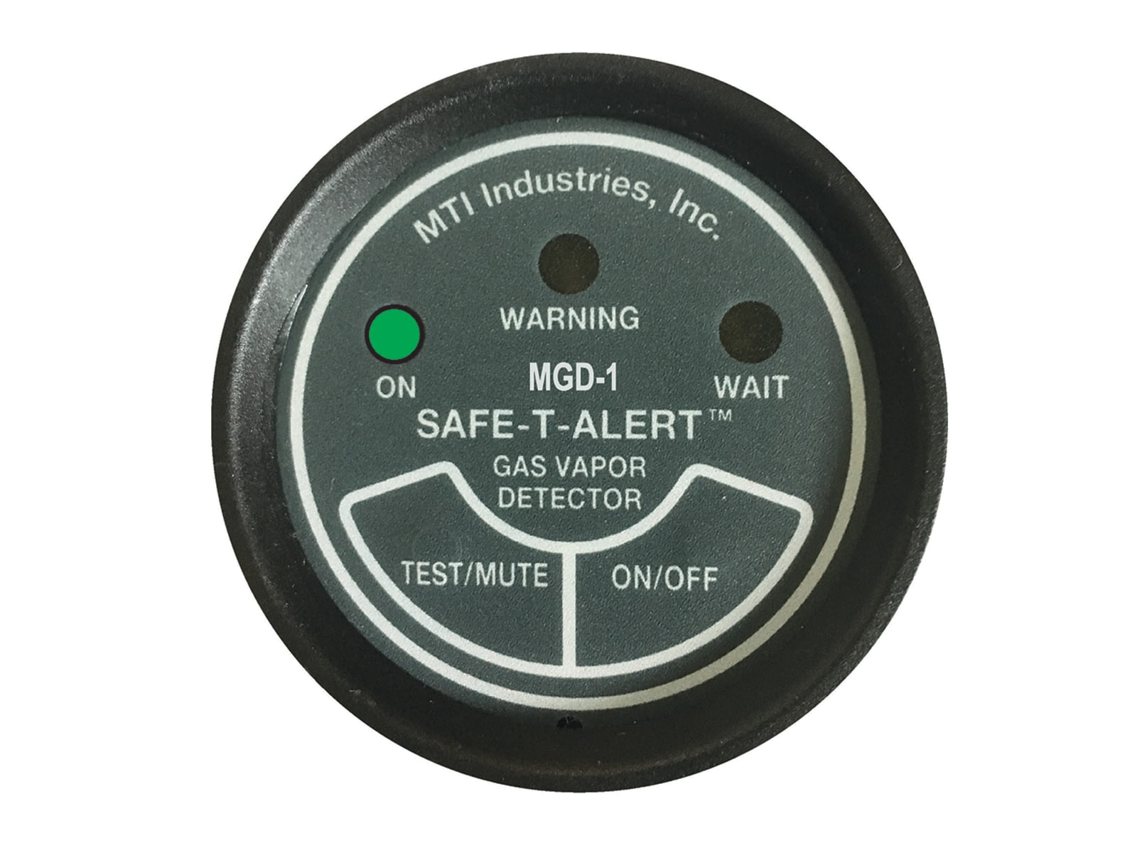 Safe-T-Alert Gas Vapor Alarm UL 2" Instrument Case - Black MGD-1