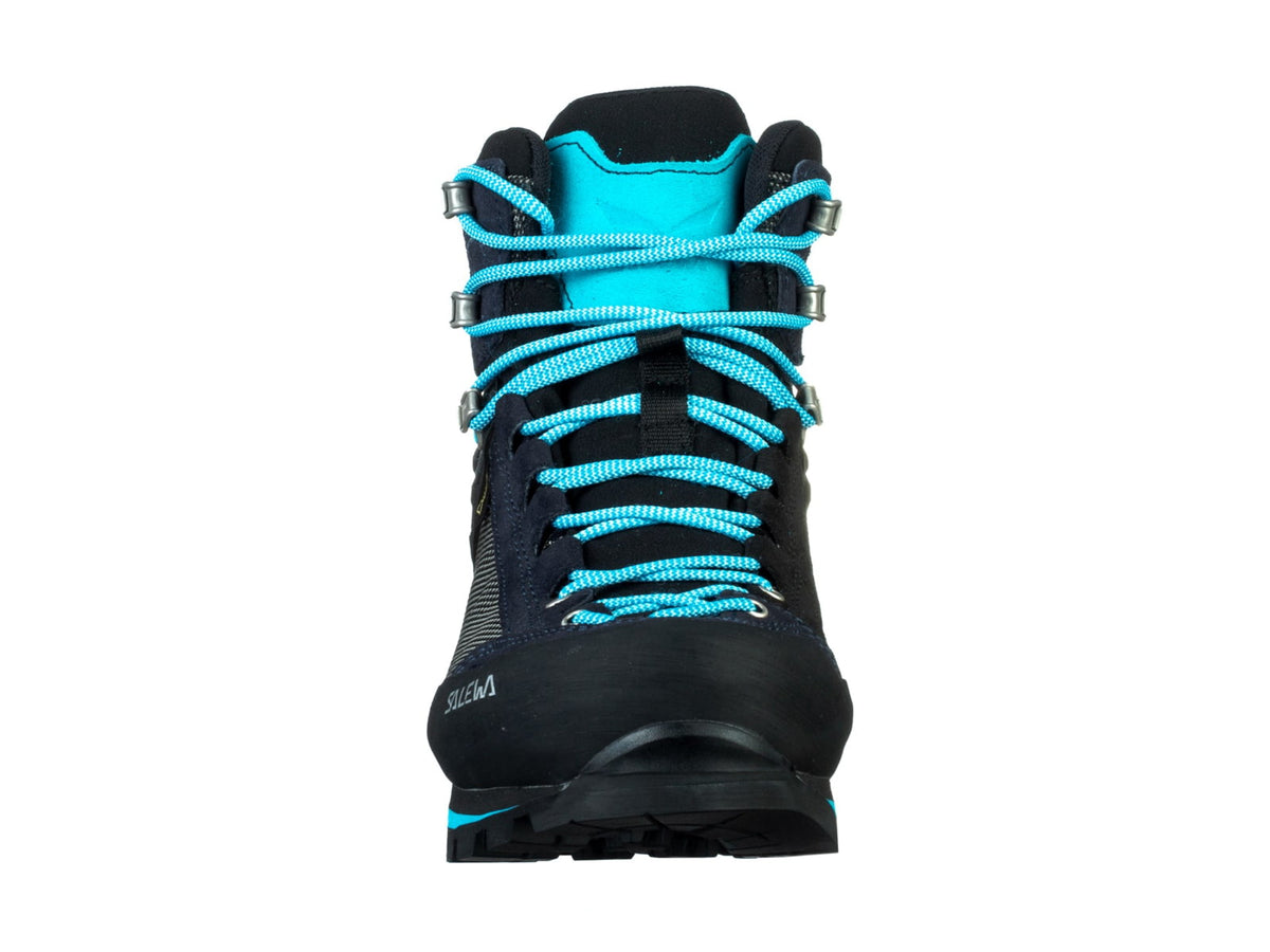 USED Salewa Crow GTX Mountaineering Boots - Women's Premium Navy/Ethernal Blue 9 00-0000061329-3985-9
