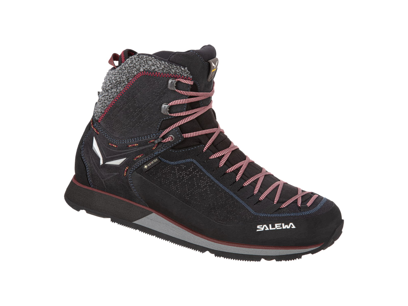 Salewa MTN Trainer 2 Winter GTX Hiking Boots - Women's Asphalt/Tawny Port 7