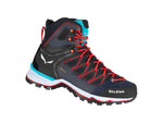 USED Salewa MTN Trainer Lite Mid GTX Hiking Shoes - Women's Premium Navy/Blue Fog