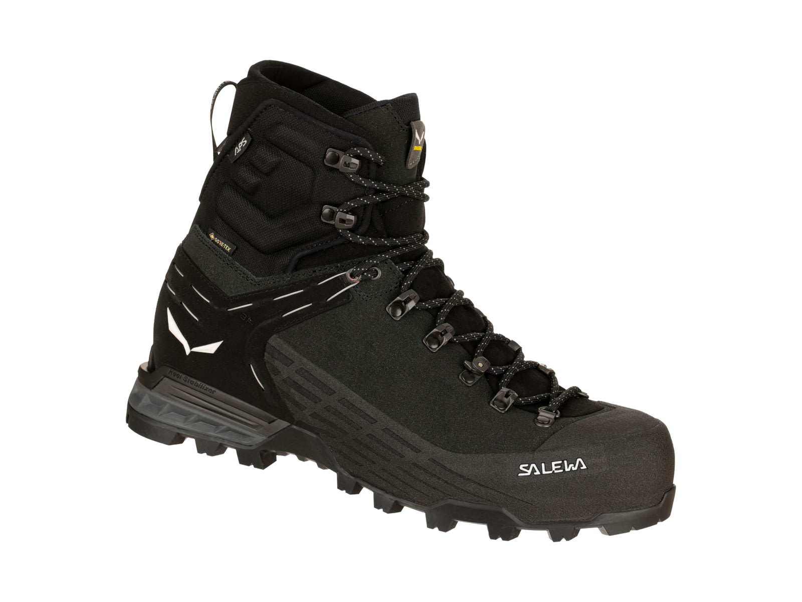 Salewa Ortles Ascent Mid GTX Shoes - Women's Black/Black