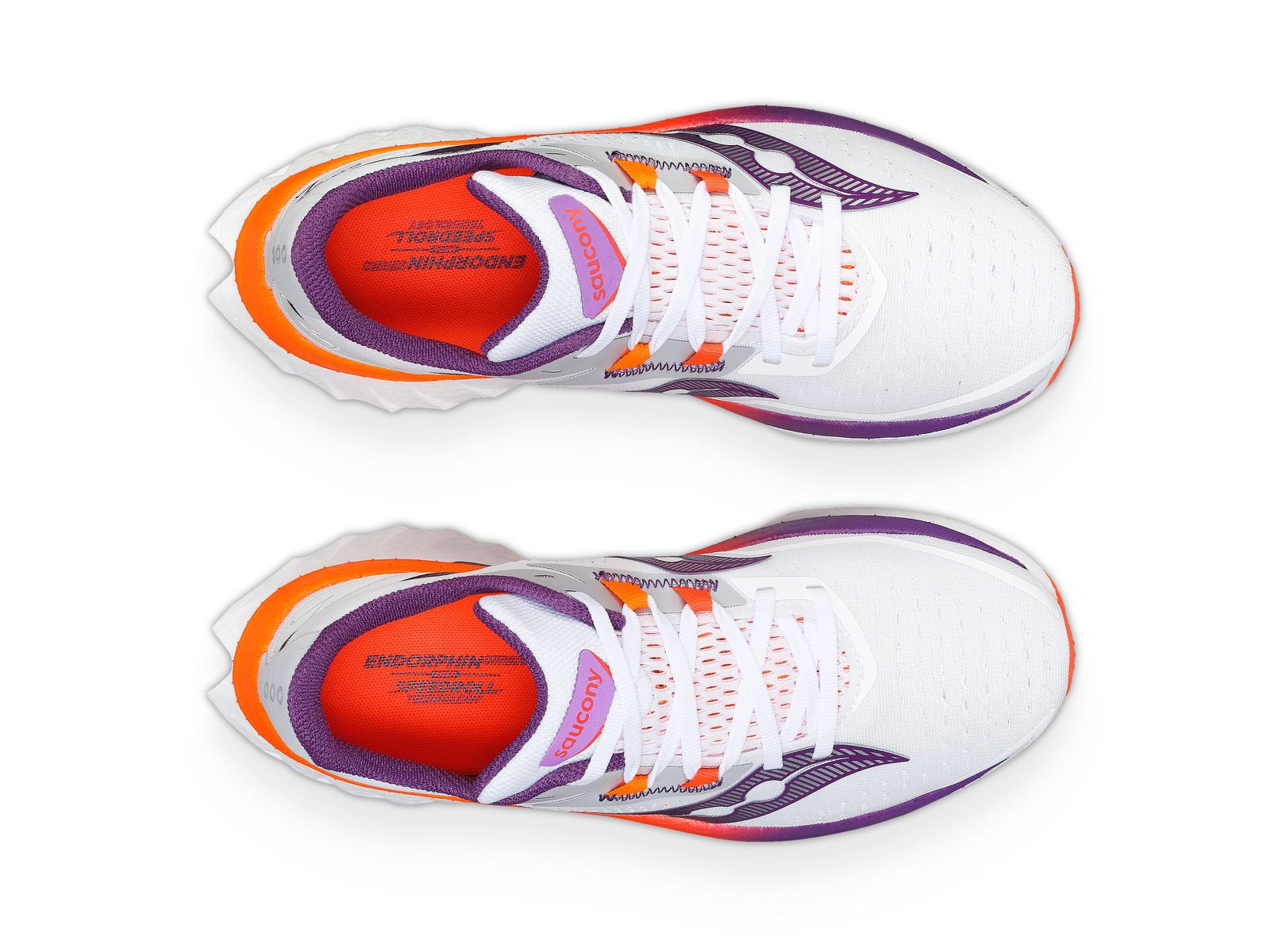 Saucony Endorphin Speed 4 Shoes - Women's White/Violet 8 Medium