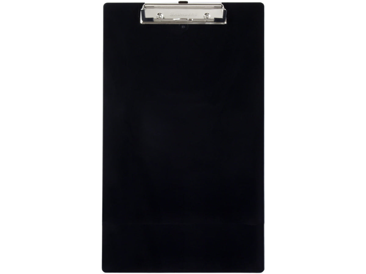 Saunders Recycled Plastic Clipboard - Legal - Black - 21903