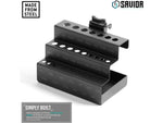 Savior Equipment WRS Attachments - Drill Bit Rack Obsidian Black WRS-ACC-DRLBIT-BK