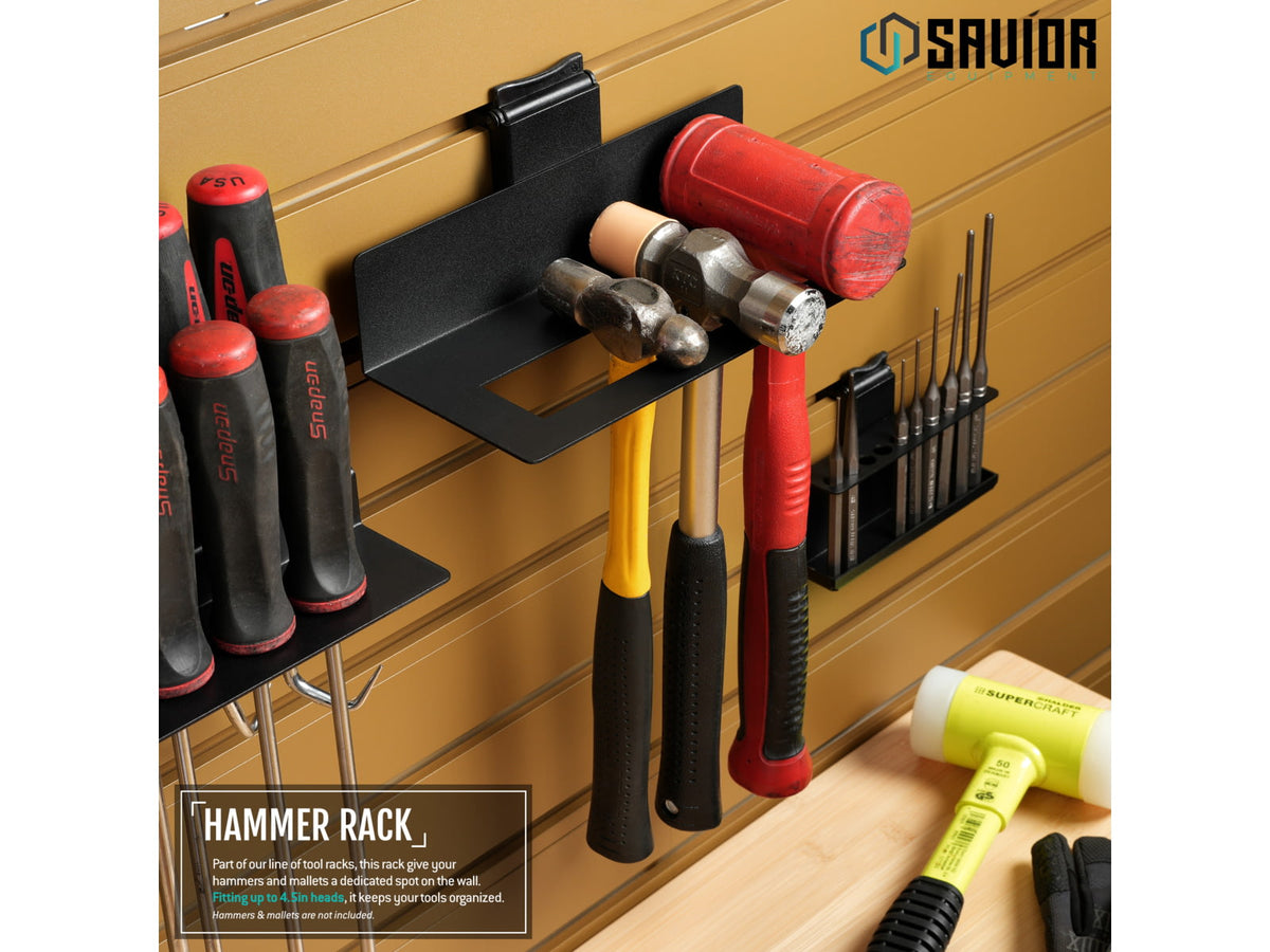 Savior Equipment WRS Attachments - Hammer Rack Obsidian Black WRS-ACC-HAMMR-BK