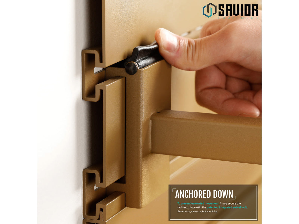 Savior Equipment WRS Attachments - Punch & Chisel Rack Obsidian Black WRS-ACC-CHISEL-BK