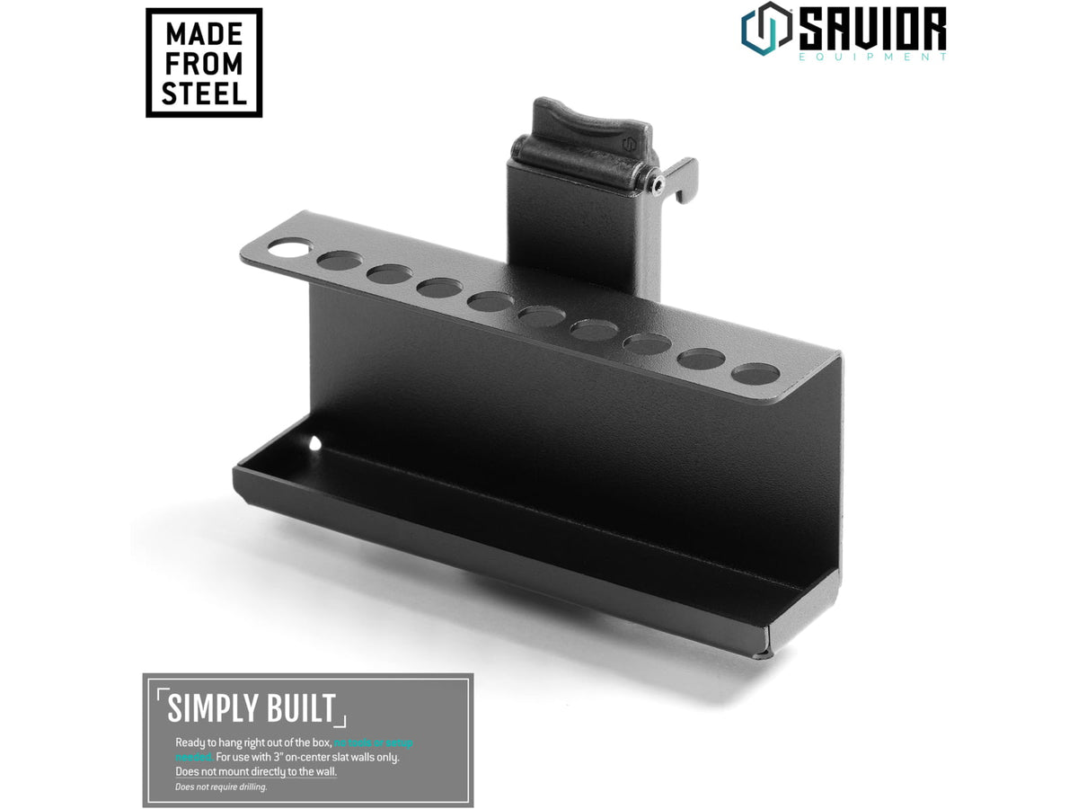 Savior Equipment WRS Attachments - Punch & Chisel Rack Obsidian Black WRS-ACC-CHISEL-BK