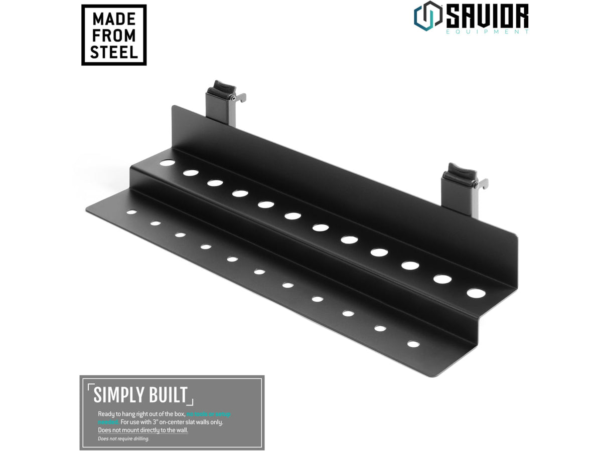 Savior Equipment WRS Attachments - Screwdriver Rack Obsidian Black WRS-ACC-SCWDR-BK