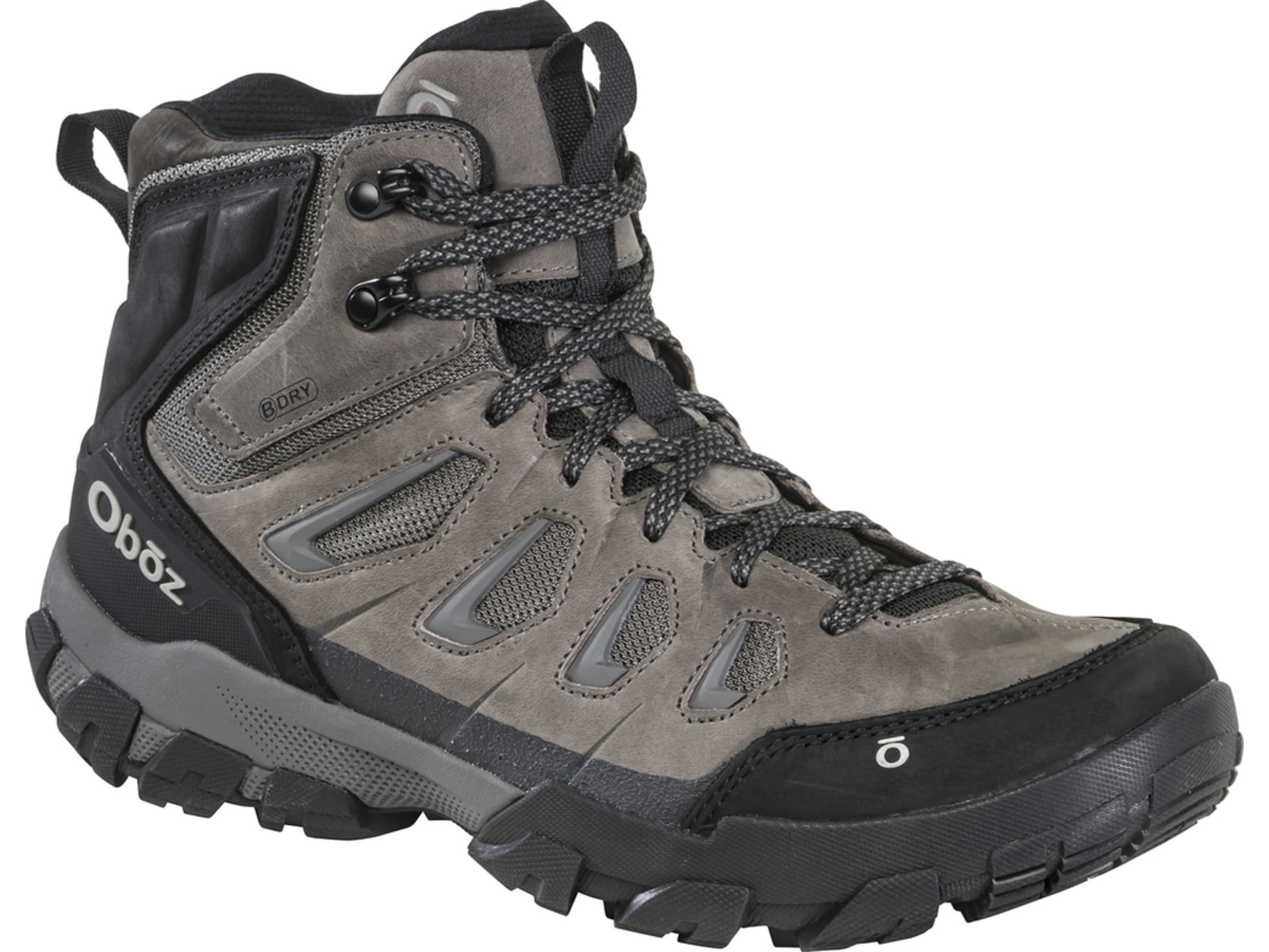 Oboz Sawtooth X Mid B-DRY Shoes - Men's Wide Charcoal 8 24001-102-8-Wide