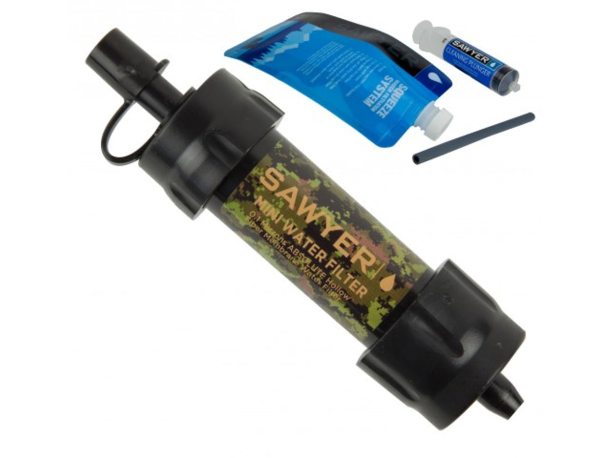 Sawyer Mini Water Filtration System-Camo