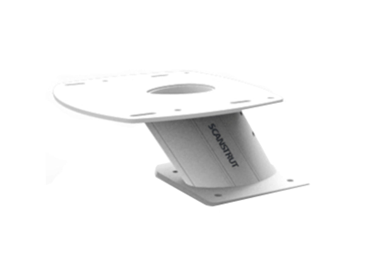 Scanstrut PowerTower 6" Aluminum 2kW/4kW Raymarine Garmin & Navico BR24/3G/4G - Forward Leaning APT-F-150-01