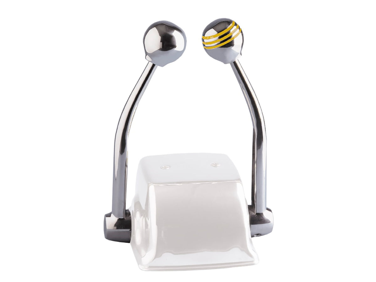 Schmitt & Ongaro Marine Control Arm Set w/Gold Throttle Knob & Plain Shift Knob Standard 50055